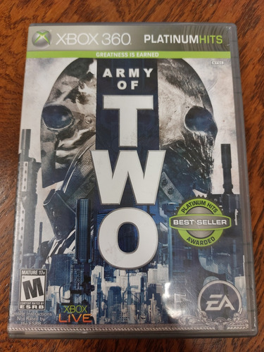 Army Of Two Juegazo Original Físico Xbox 360 Con Manual