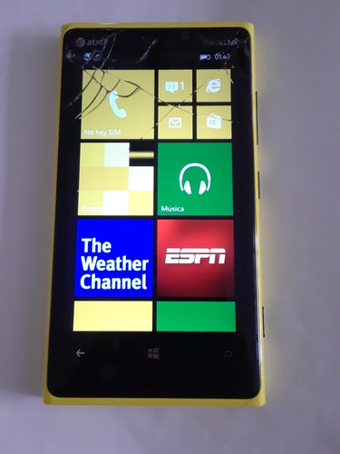 Pantalla Flex De Carga Botones Cámara Nokia Lumia Cyan
