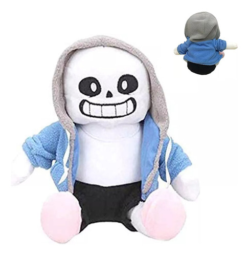 Boneco Almofada Undertale Sans Skeleton