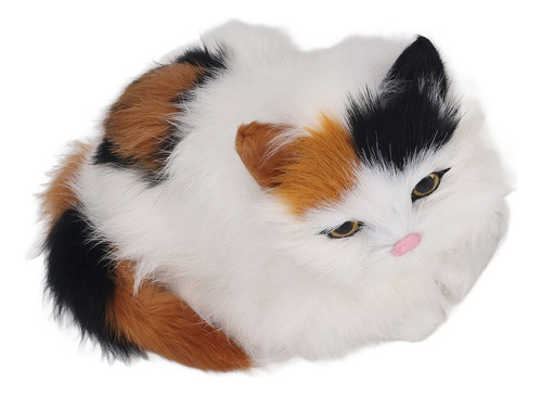 Muñeco De Gato De Peluche Realista, Suave, De Alta Simulació