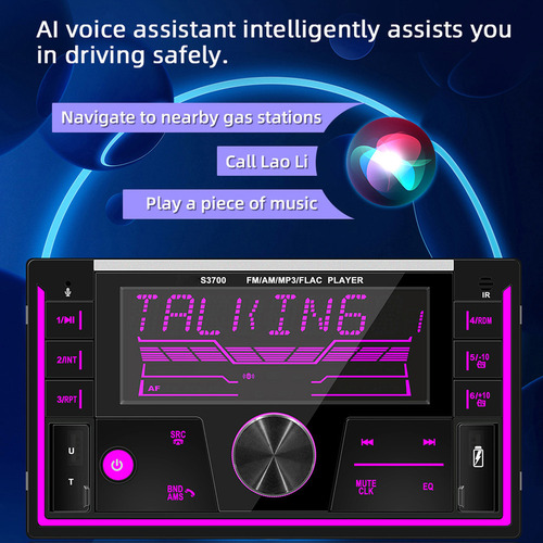Reproductor De Audio De Coche Estéreo Bluetooth Para Llamada