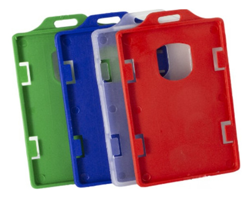 Porta Carnet Vertical (pvc), Paquete De 25 Unidades