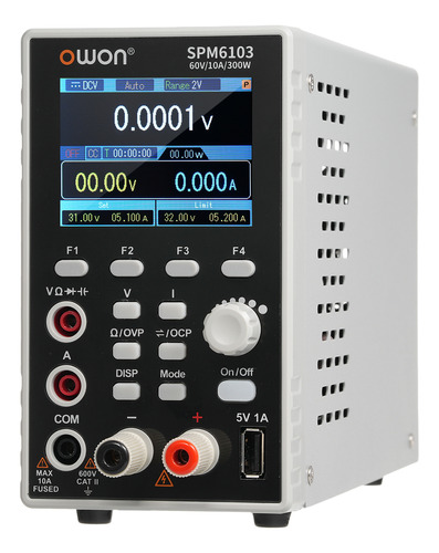 Fuente De Alimentación Regulada (0-10a) Programable Owon Spm