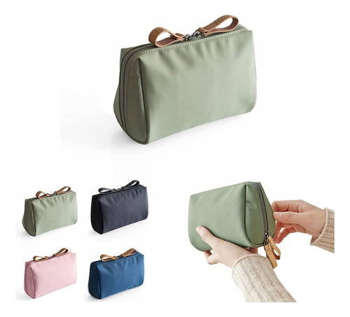 4 Pcs Nueva Bolsa De Maquillaje De Viaje Grande Para Mujer