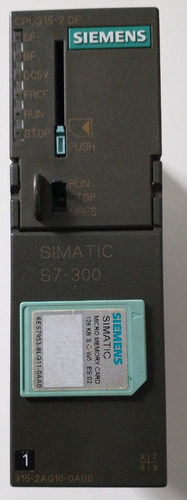 Clp Siemens S7-300 Cpu 315-2dp 6es7 315-2ag10-0ab0