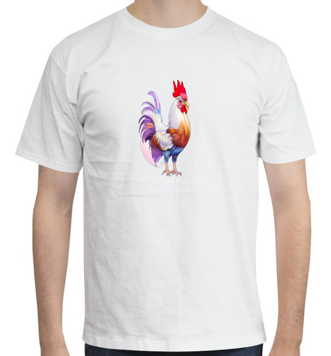 Playera Para Hombre Imagen Gallo