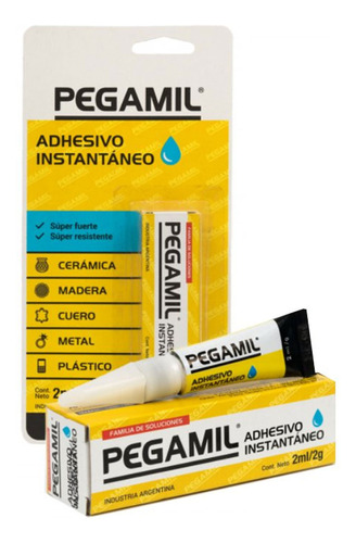 Adhesivo Instantàneo pegamil 2gr H Y T