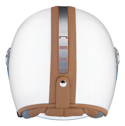 Casco abierto Nexx X70 Tricomposite Groovy más vendido, color blanco, talla 61/62 (XL)