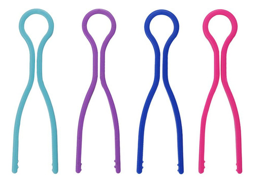12 Piezas De Soporte De Carrete De Carrete Clips Abrazaderas