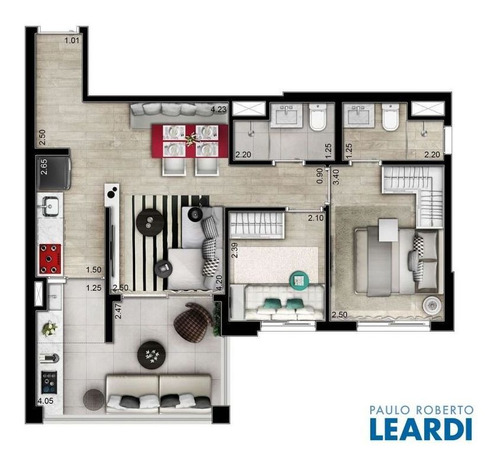 Imagem 5 de 12 de Apartamento - Pinheiros - Sp - 618295