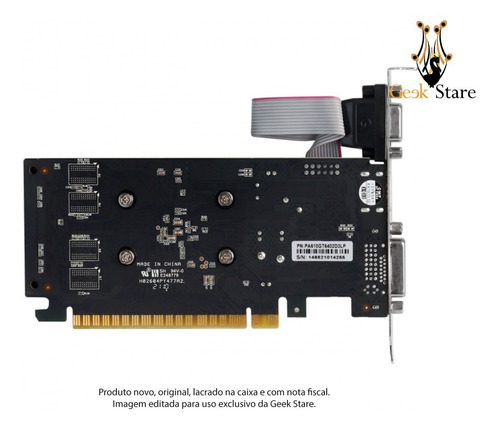 Imagem 6 de 9 de Placa De Video Nvidia Gt610 2gb Gddr3 64 Bits Pcyes