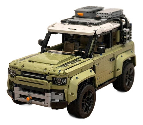 Bloco De Montar Land Rover Defender Technic - 2573pçs