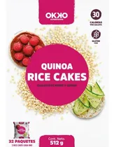 Comprar Okko Galletas Rice Cake Quinoa 32 Paquetes De Galletas 512g