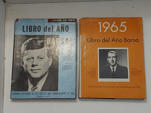 Libro Del Año Barsa - Ediciones 1964 Y 1965 