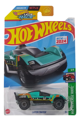 Hot Wheels Later Crater Ed-2024 Usa C-27 Verde