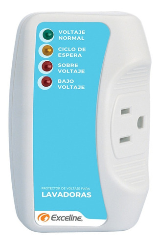 Protector De Voltaje Exceline Para Lavadoras Gsm-lv120
