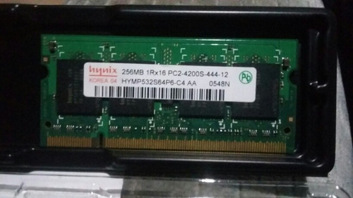 Memoria Ram 256mb Ddr2 533mhz Marca Hynix Notebook Pc2-4200s