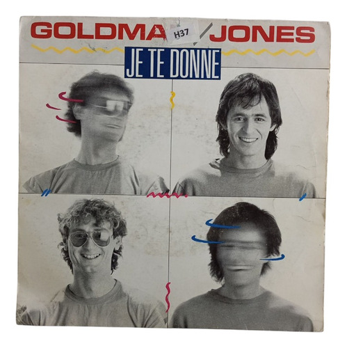 Vinilo Single De Jan Jacques Goldman -- Je Te Donne ( H37 (Usado)