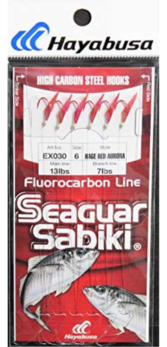 Ex030-6 Sabiki Seaguar Rojo