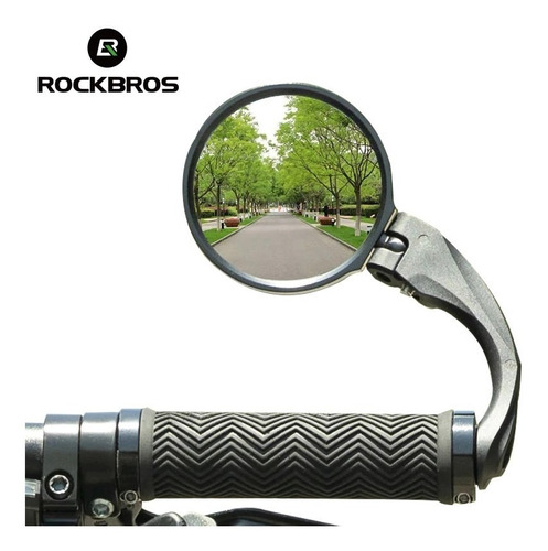 Espejos Retrovisores Rockbros Para Bicicleta X2 Visión 360° 