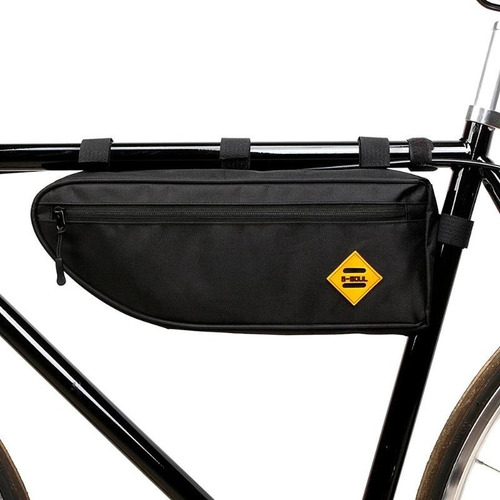 Bolso Para Caño Bicicleta C/ Velcros Impermeable 400x160mm