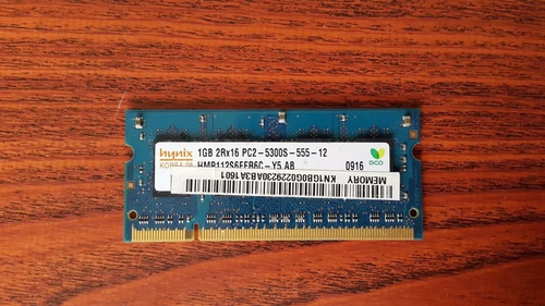Imagen 1 de 1 de Ram Laptop Marca Guionix Dembio Ddr3 1gb