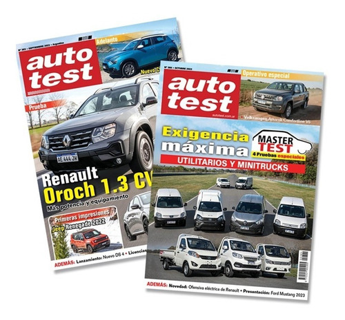 Revista Auto Test N° 381, 382, 383 Y 384 Jul A Ago22- Física