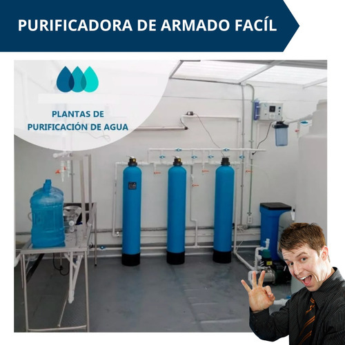 Purificadora De Agua 300 Ventana Automática 24/7 Pre-armada