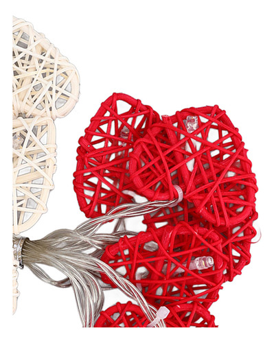 Guirnalda De Luces Con Forma De Corazón De San Valentín, 6.5