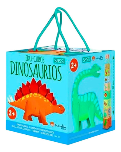Dinosaurios - Edu - Cubos - Manolito Books 