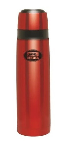 Termo Acero Inoxidable Waterdog 1l Ta1001a Pintado Rojo