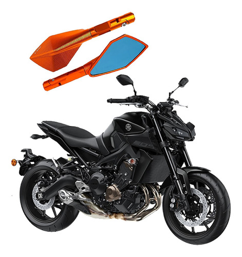 Kit Retrovisor Esportivo Viper Yamaha Mt 09 850cc 2014 2015