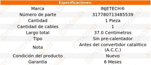 1- Sensor Oxígeno Acc Corsa 1.8l 4 Cil 2003/2005 Injetech
