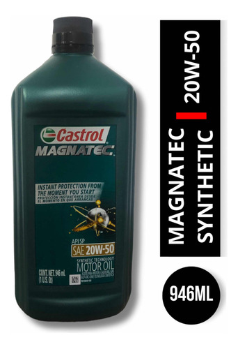 Aceite Castrol Magnatec 20w50 Api Sn