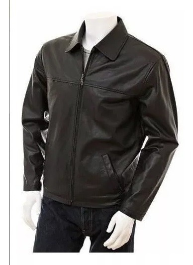 jaqueta de couro masculina mercado livre