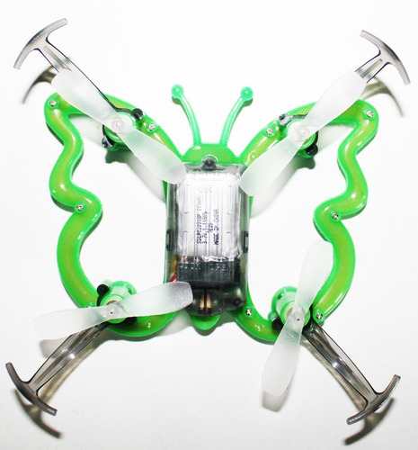 Drone Aspecto Mini Mariposa Tb-803 Luz Led Six 360 Gyro C