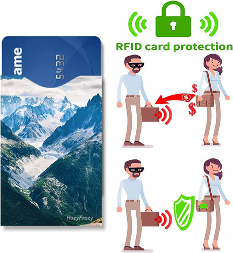 8 Rfid Blocking Sleeves, Credit Card Protector, Anti-theft C