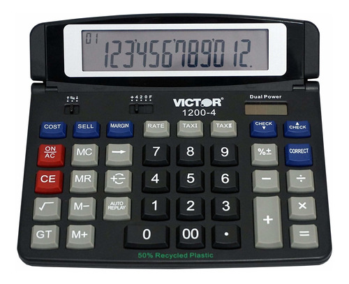 Victor Technology 1200 - 4 Calculadora De Funcion Estandar