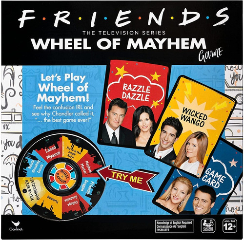 Juego Friends La Ruleta Del Caos Spin Master 