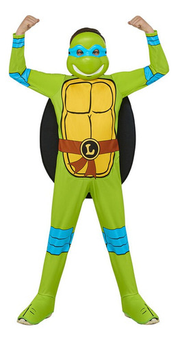 Leonardo Tortugas Ninja Turtles Disfraz Musculoso Rubies