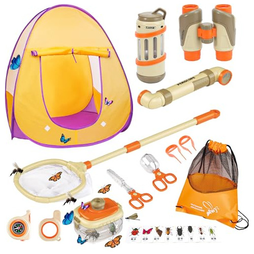 Kit De Explorador Niños, Tienda Emergente Juego De Cam...