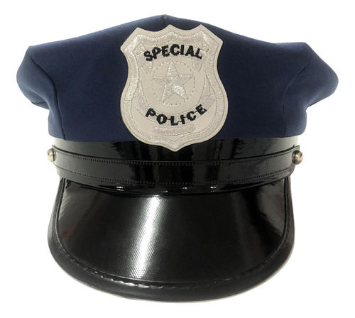 Gorro De Policía Para Niños, Sombrero De Oficial, Tocado,