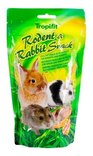 Alimento Conejos Roedores Tropifit Rodent Rabbit Snack 110gr