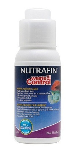 Nutrafin Waste Control Bio Controlador Desechos Limpia 120ml