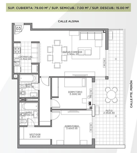 Imagen 10 de 15 de Departamento - San Fernando