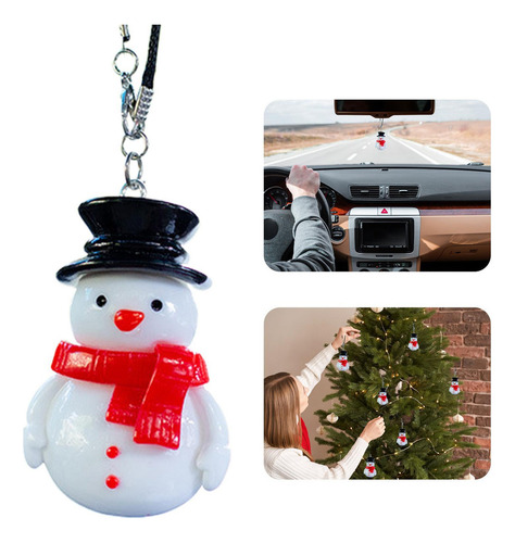 Decoración Navideña De Espejos De Coche Accesorios De Espejo