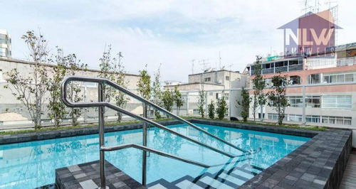 Studio Com 1 Dormitório À Venda, 22 M² Por R$ 415.000,00 - Consolação - São Paulo/sp - St0188