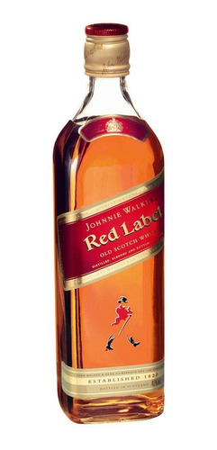 Pack De 4 Whisky Johnnie Walker Blend Red Label 700 Ml