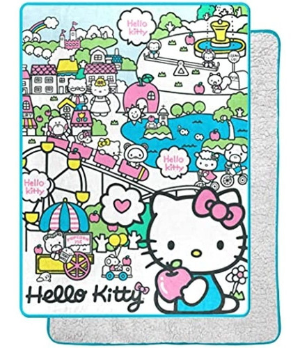Northwest Hello Kitty My Cute World - Manta Extragrande Con 
