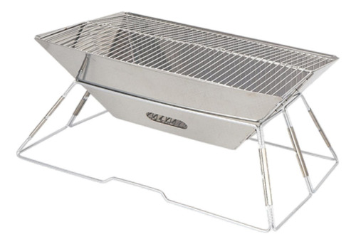 Parrilla De Camping Plegable De Acero Inoxidable Para